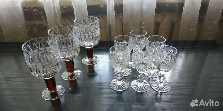 Фужеры и бокалы СССР