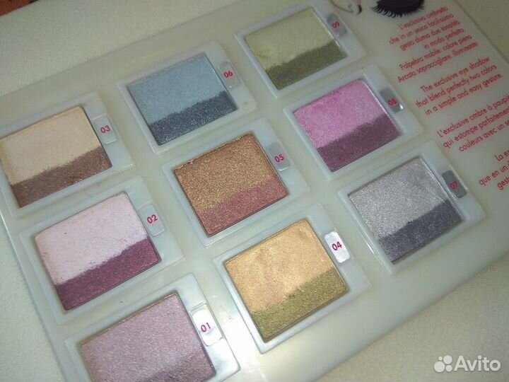 Палитры теней для век от Pupa Milano оригинал