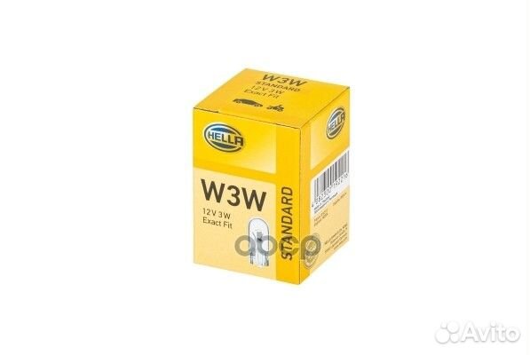Лампа W3W W2,1x9,5d 8GP003594141 hella