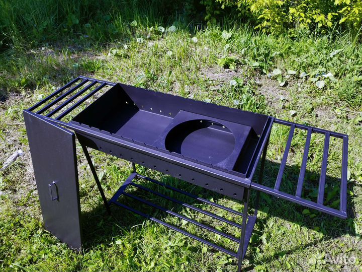 Мангал разборный сталь горячекатаная 2мм и 3мм