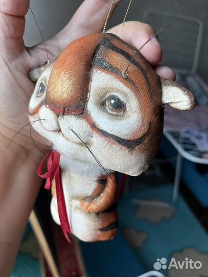 Тигренок грунтованый текстиль