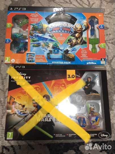 Игры ps3 Skylanders, Disney, фигурки