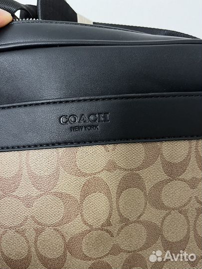 Сумка coach мужская новая