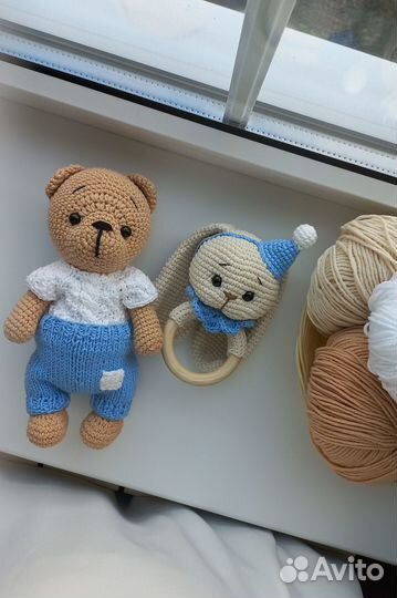 Игрушки, погремушки ручной работы