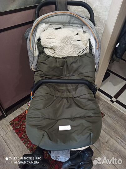 Конверт зимний на овчине amarobaby 105 см