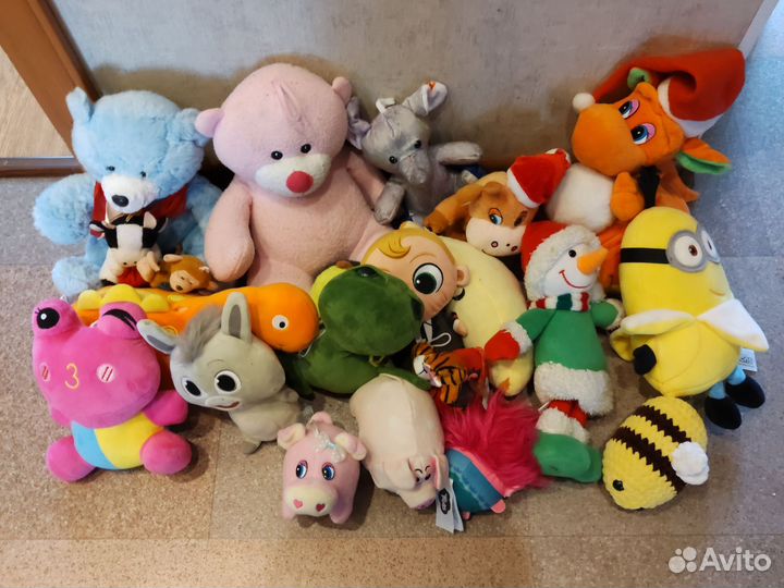 Мягкие игрушки пакетом