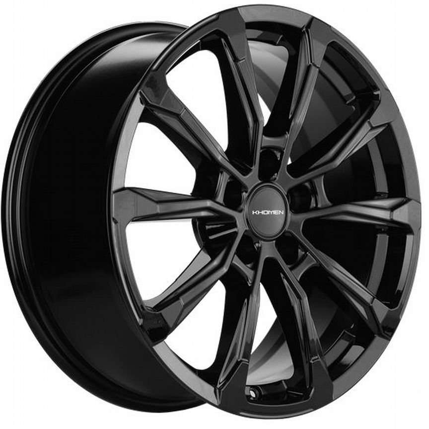 Khomen 1808 : 7,5x18 5*114,3 Et:37 Dia:66,6 Black