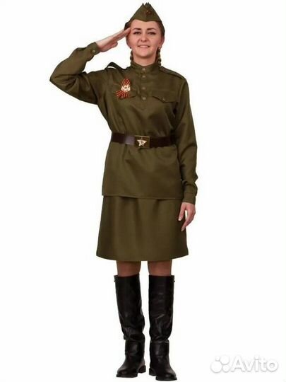 Солдатский карнавальный костюм