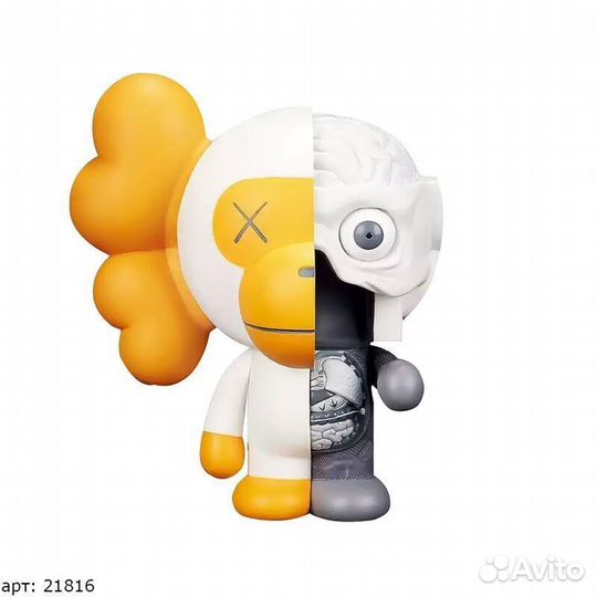 Игрушка Kaws Желтая