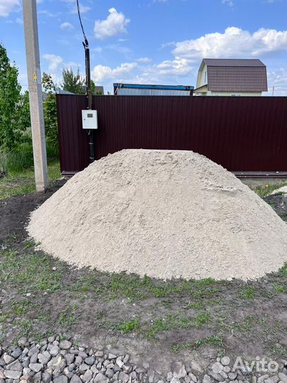 Песок, щебень, шлак доставка