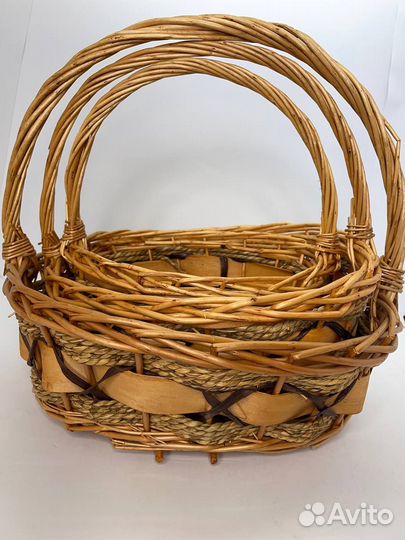 Корзины плетеные со склада