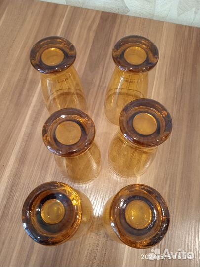 Бокалы для пива ГДР 6шт