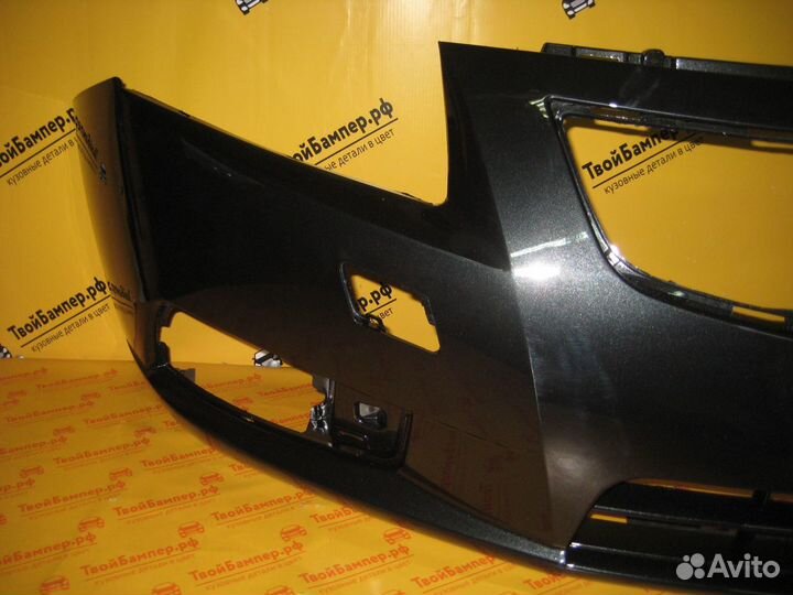 Бампер передний Chevrolet Cruze 2009 цвет черный
