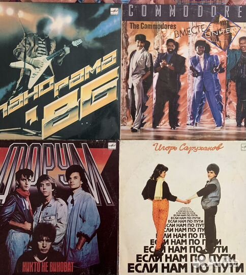 Виниловые пластинки рок