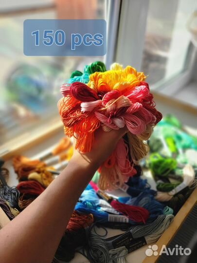 Набор ниток мулине CXC 150 шт