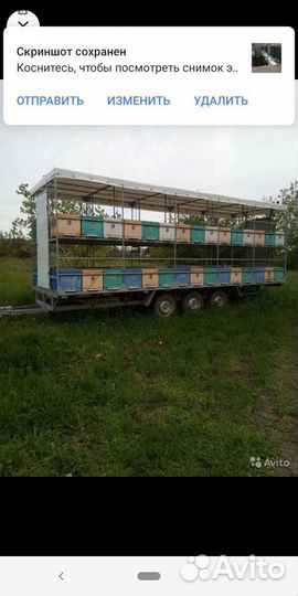 Прицеп пчеловоз, 2018