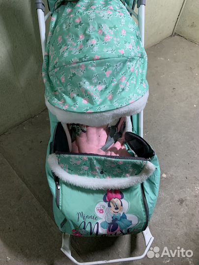 Коляска санки