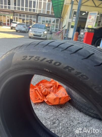 Pirelli P Zero 245/45 R19 и 275/40 R19