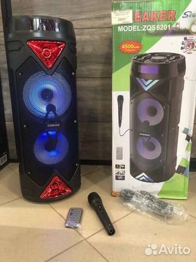 Портативная колонка speaker zqs6203