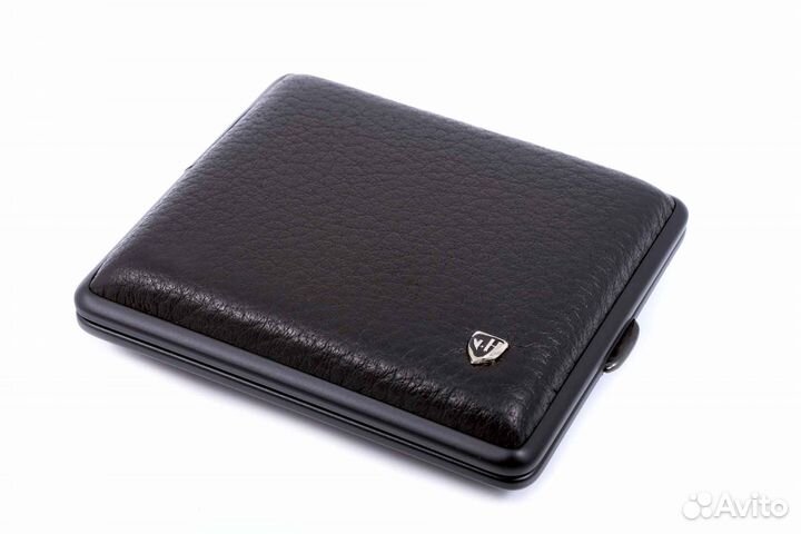 Портсигар Stoll на 18 сигарет, натуральная кожа