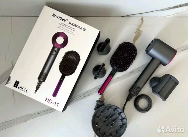 Фен Dyson стайлер long hd с расчёской