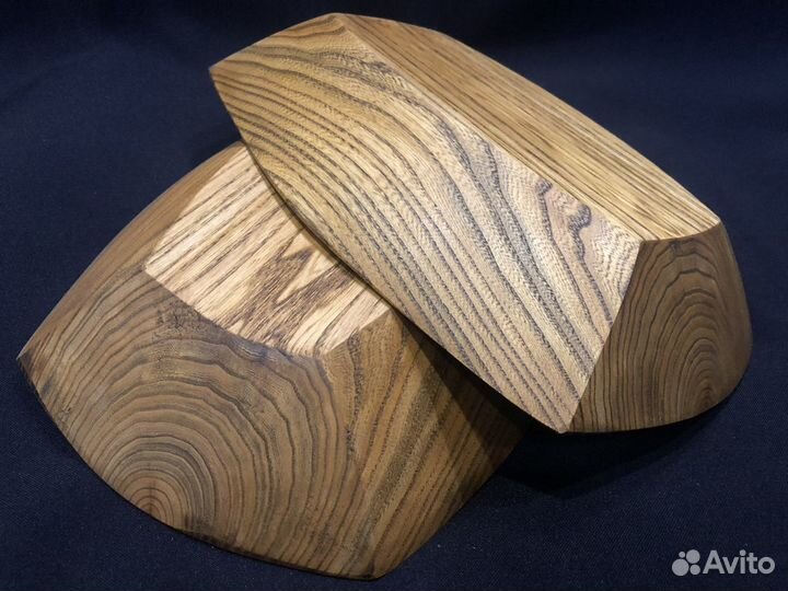 Деревянная тарелка