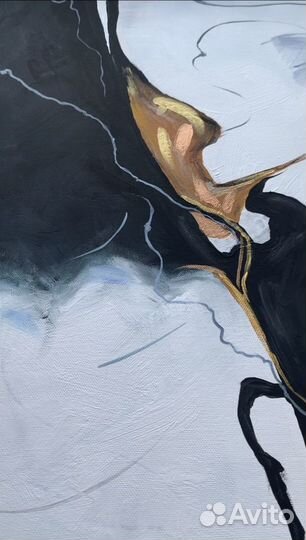 Картина абстракция ' Ветер '