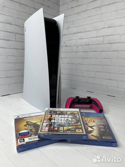 Sony playstation 5 (3 ревизия) новая с гарантией