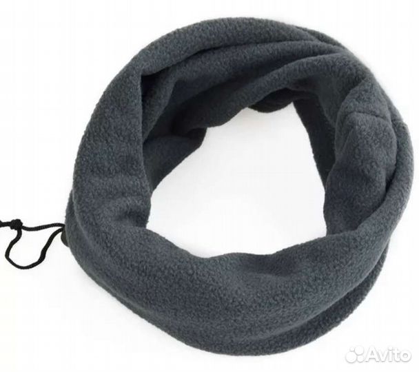 Шарф бафф флис на резинке новый