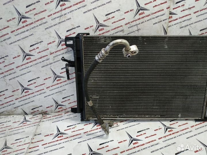 Радиатор кондиционера w204 Mercedes