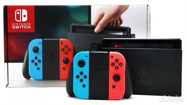Nintendo Switch (rev 1) 256GB В коробке hwfly