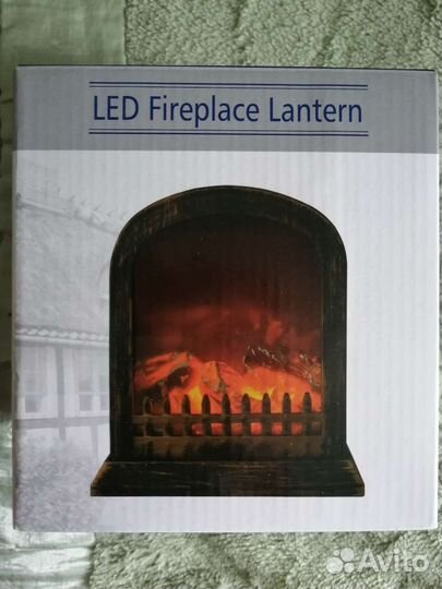 Светильник Лампа-камин Ночник