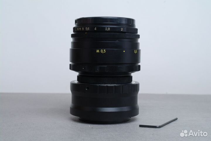 Объектив Helios 44m 2 58mm f/2 + переходник Sony E