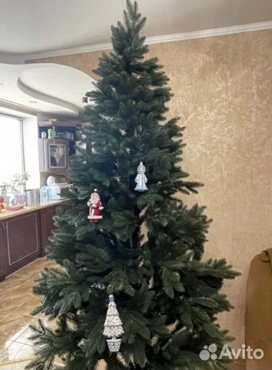 Искусственная елка литая 210 см Россия