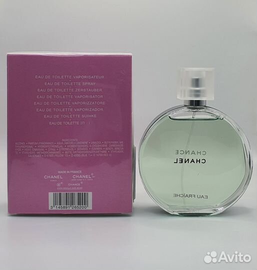 Туалетная вода Chanel Chance eau Fraiche ОАЭ