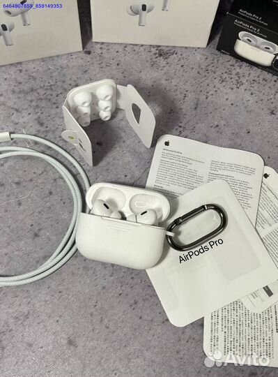 Air Pods Pro 2 Premium качество+блок Type-c (Арт.4