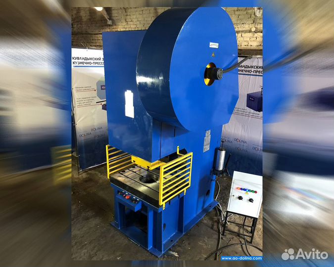 Пресс кривошипный 100 тонн новый