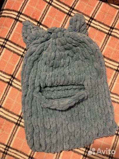 Балаклава шапка с ушками