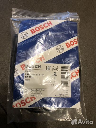 Bosch 1987474946850 датчик колодок BMW X5 E53
