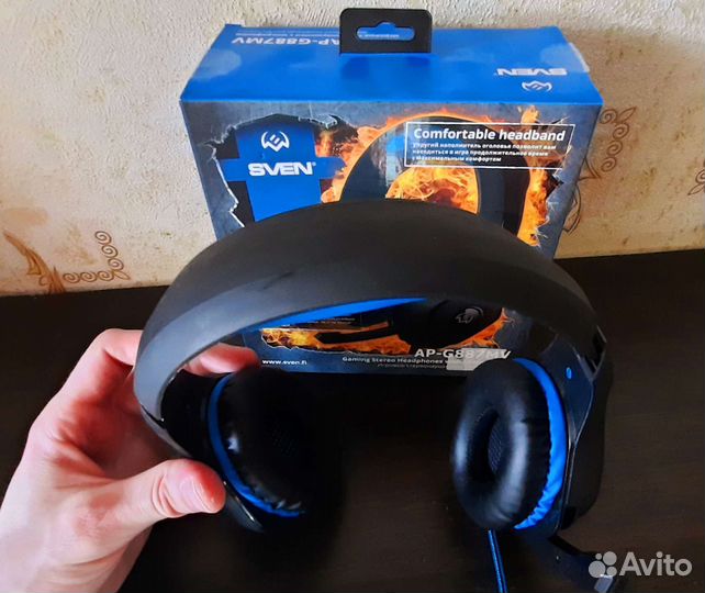Игровые наушники Sven Ap-G887MV