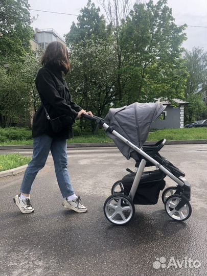 Коляска 2в1 espiro next silver 301