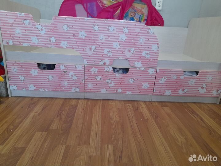 Кровать Хелоу Китти