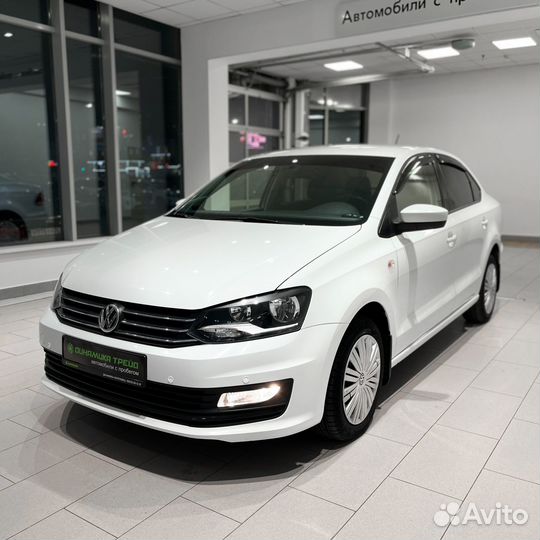 Volkswagen Polo 1.6 AT, 2018, 60 406 км