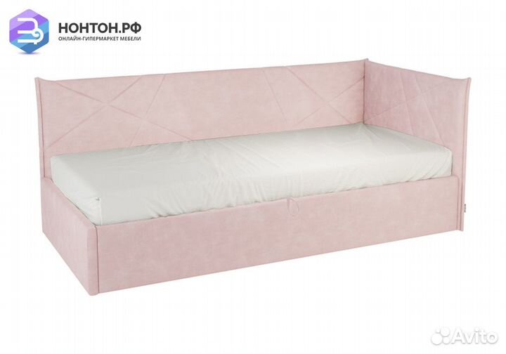 Кровать Бест 0.9 розовая