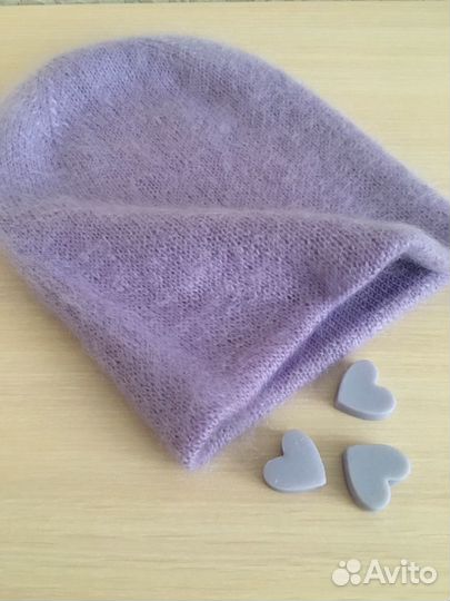 Вязаная шапка женская
