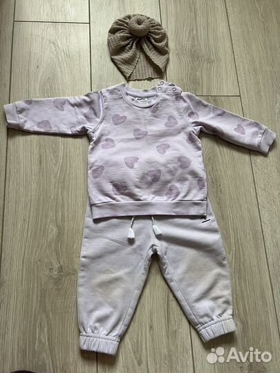 Детские вещи пакетом на девочку 74-80-86