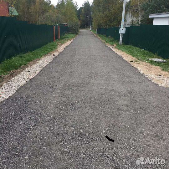 Крошка асфальтовая. Асфальтирование