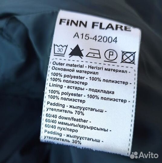 Куртка мужская зимняя пуховик Finn Flare