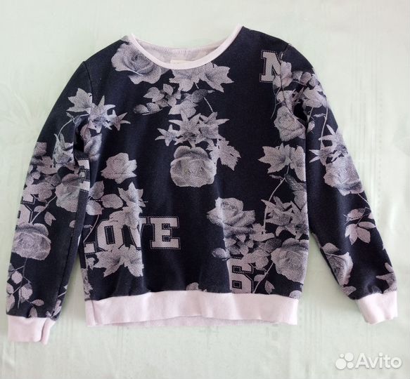 Лонгслив для девочки, рост 116