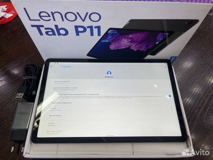 Планшет Lenovo TB-J606F
